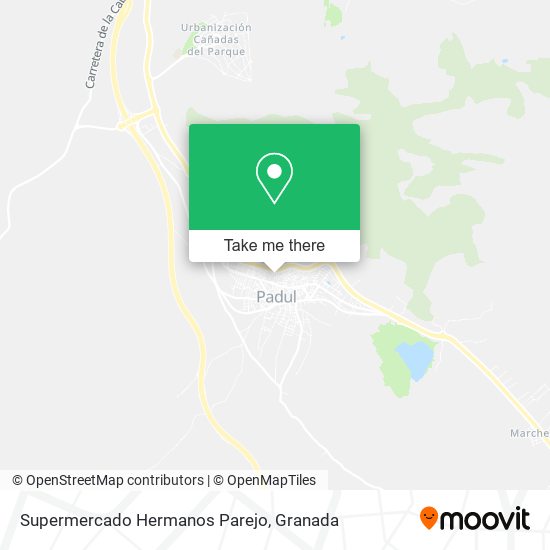 Supermercado Hermanos Parejo map