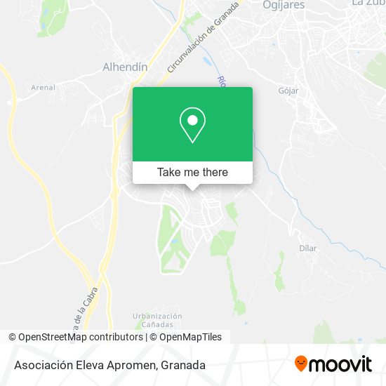 Asociación Eleva Apromen map