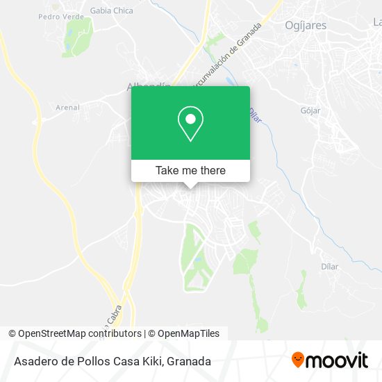 Asadero de Pollos Casa Kiki map