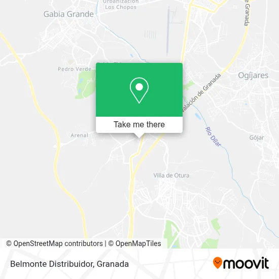 Belmonte Distribuidor map