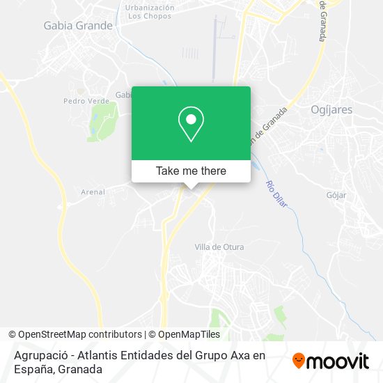 Agrupació - Atlantis Entidades del Grupo Axa en España map