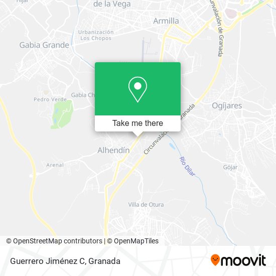 Guerrero Jiménez C map