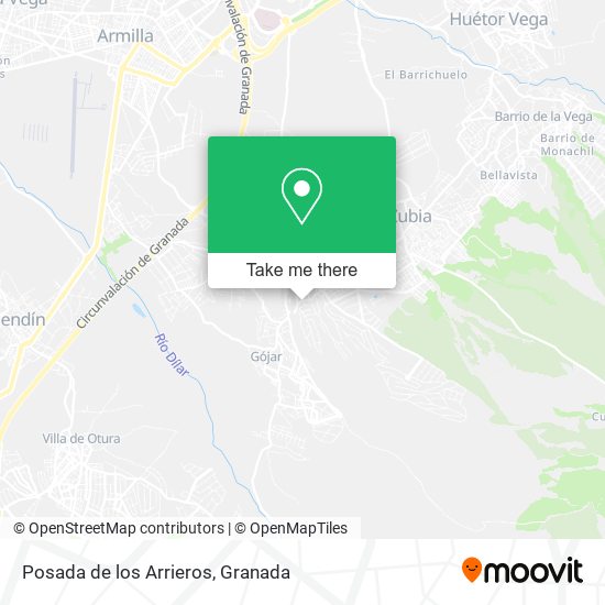 Posada de los Arrieros map