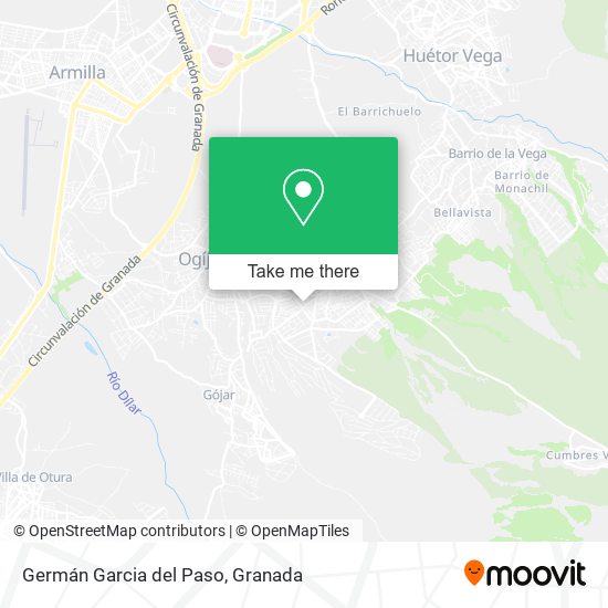 Germán Garcia del Paso map