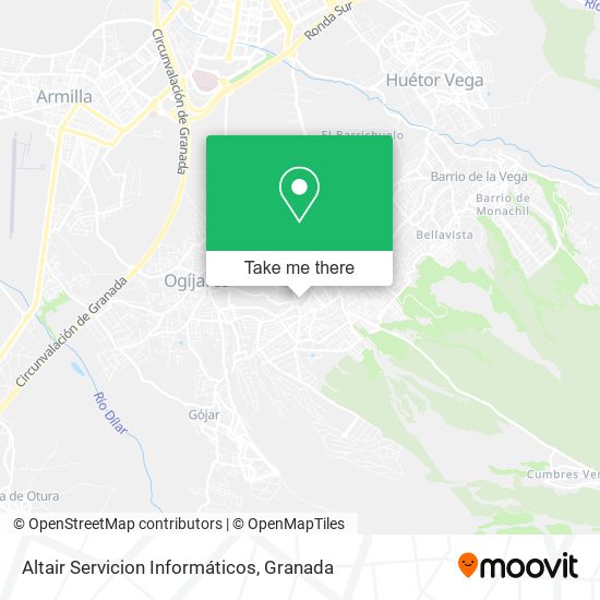 Altair Servicion Informáticos map
