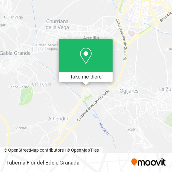Taberna Flor del Edén map