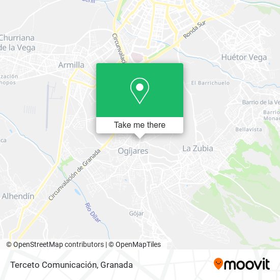 Terceto Comunicación map
