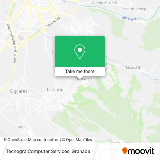 mapa Tecnogra Computer Services