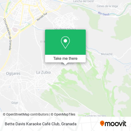 Bette Davis Karaoke Café Club map