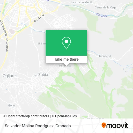 Salvador Molina Rodríguez map