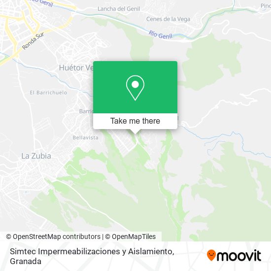 Simtec Impermeabilizaciones y Aislamiento map