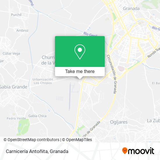 Carnicería Antoñita map
