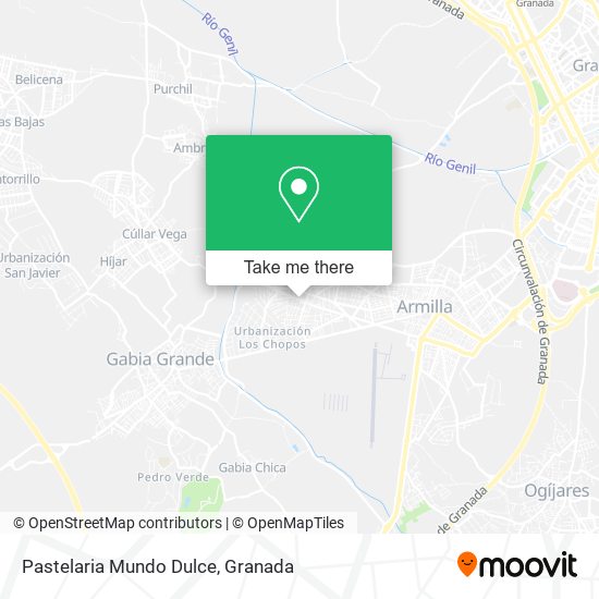 Pastelaria Mundo Dulce map