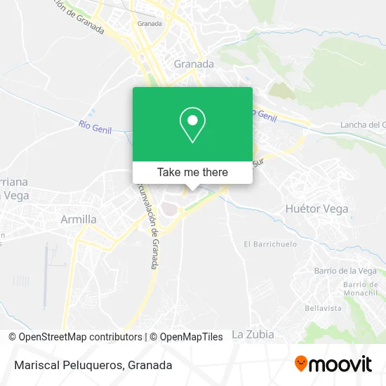 Mariscal Peluqueros map