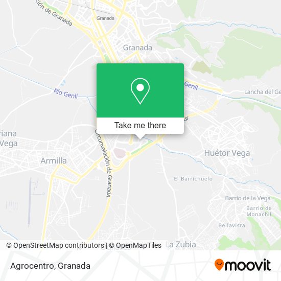 Agrocentro map