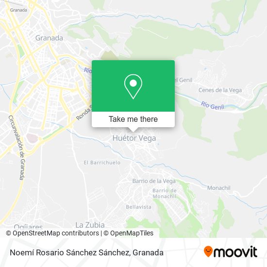 Noemí Rosario Sánchez Sánchez map