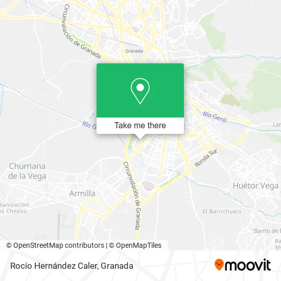 Rocío Hernández Caler map