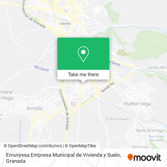 mapa Emuvyssa Empresa Municipal de Vivienda y Suelo