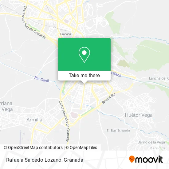 Rafaela Salcedo Lozano map