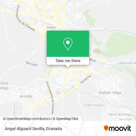 Angel Alguacil Sevilla map