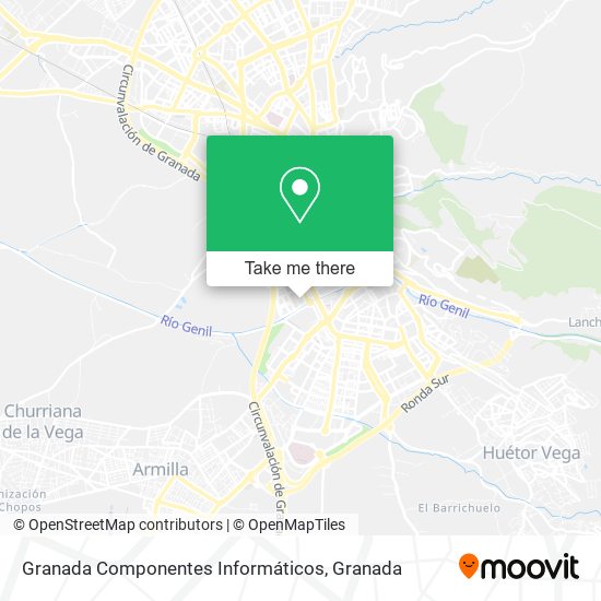 Granada Componentes Informáticos map