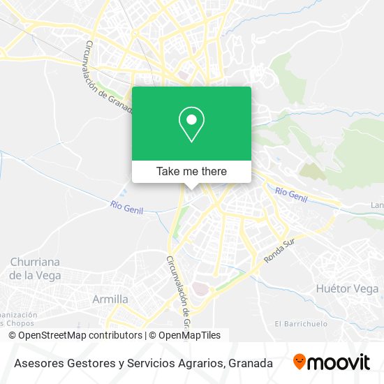 Asesores Gestores y Servicios Agrarios map