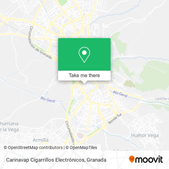 mapa Carinavap Cigarrillos Electrónicos