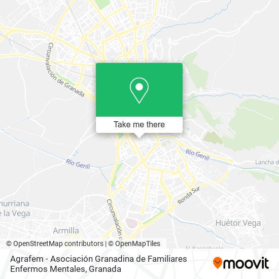 Agrafem - Asociación Granadina de Familiares Enfermos Mentales map