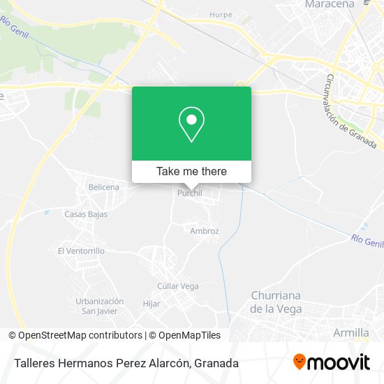 Talleres Hermanos Perez Alarcón map