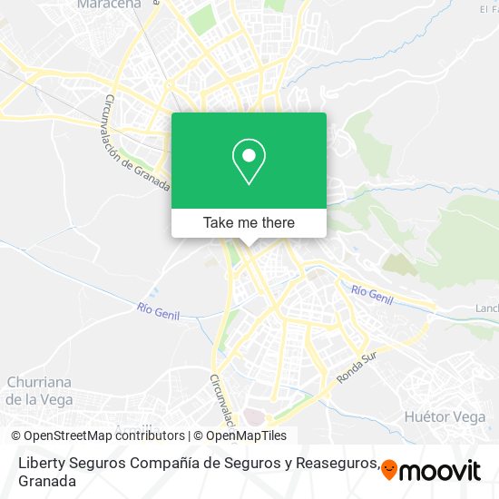 Liberty Seguros Compañía de Seguros y Reaseguros map