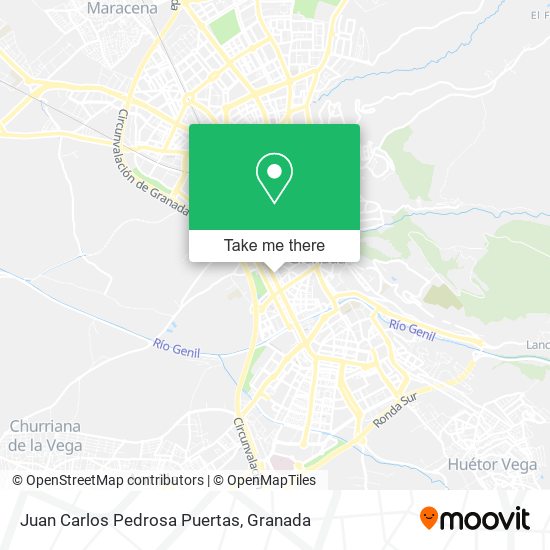 Juan Carlos Pedrosa Puertas map