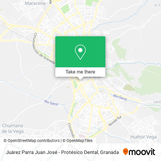 Juárez Parra Juan José - Protésico Dental map