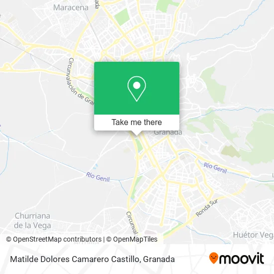Matilde Dolores Camarero Castillo map