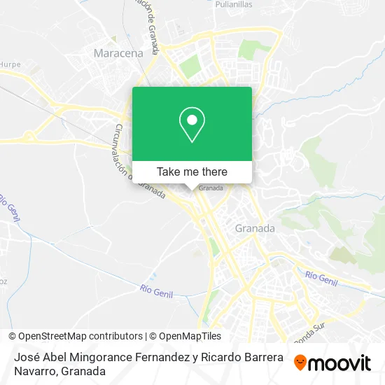 mapa José Abel Mingorance Fernandez y Ricardo Barrera Navarro