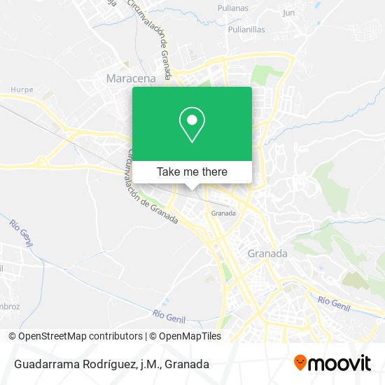 Guadarrama Rodríguez, j.M. map