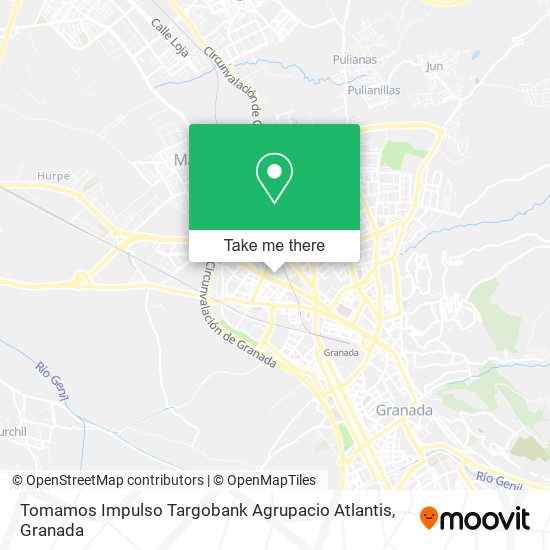 Tomamos Impulso Targobank Agrupacio Atlantis map