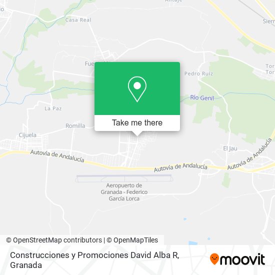 Construcciones y Promociones David Alba R map