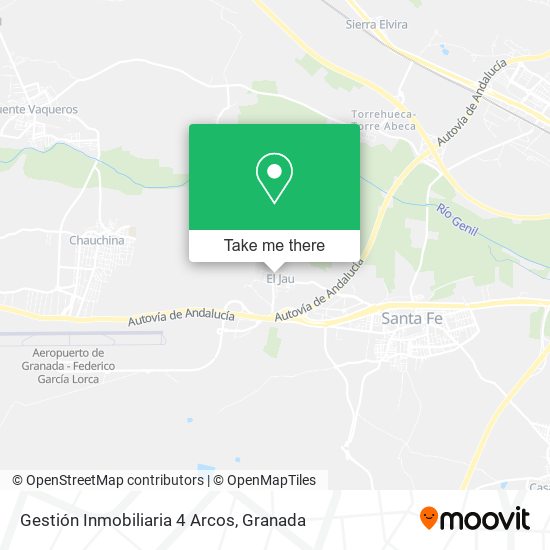 Gestión Inmobiliaria 4 Arcos map