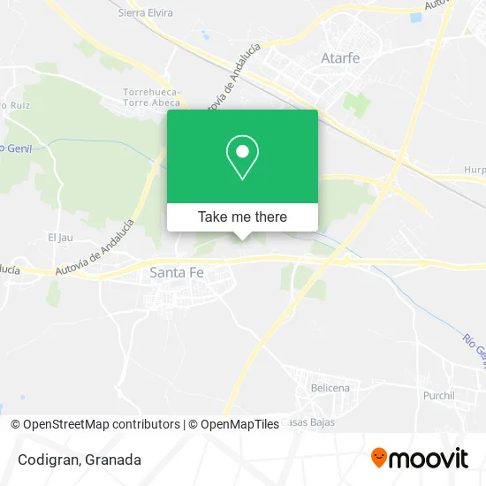 Codigran map