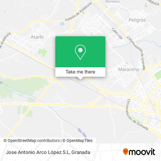 Jose Antonio Arco López S.L map