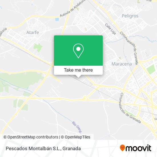 Pescados Montalbán S.L. map