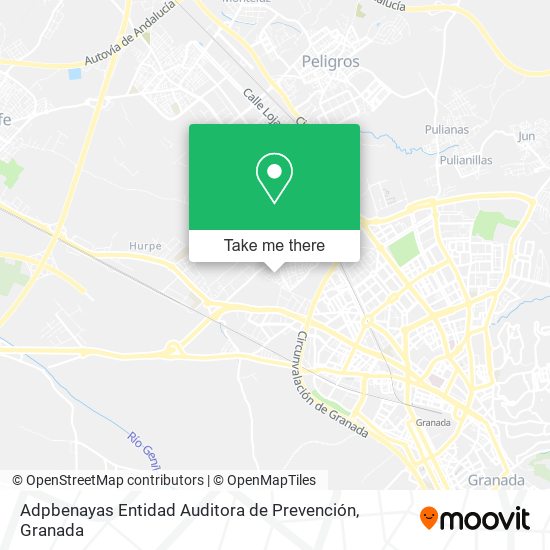 Adpbenayas Entidad Auditora de Prevención map