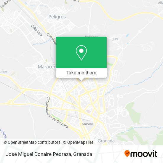 mapa José Miguel Donaire Pedraza
