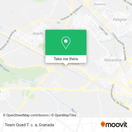 Team Quad T. c. a map