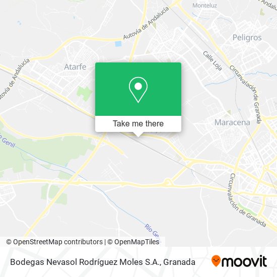 Bodegas Nevasol Rodríguez Moles S.A. map