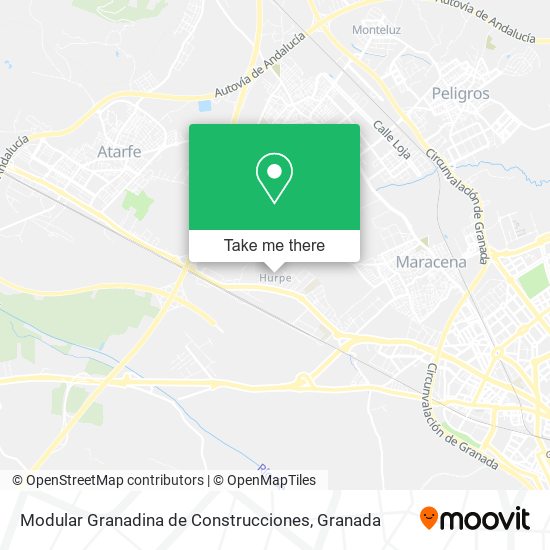 Modular Granadina de Construcciones map