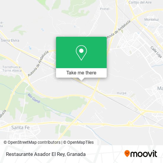 Restaurante Asador El Rey map