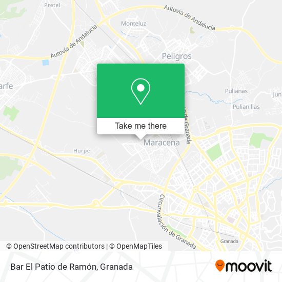Bar El Patio de Ramón map