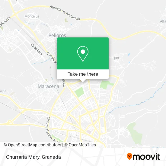 Churrería Mary map