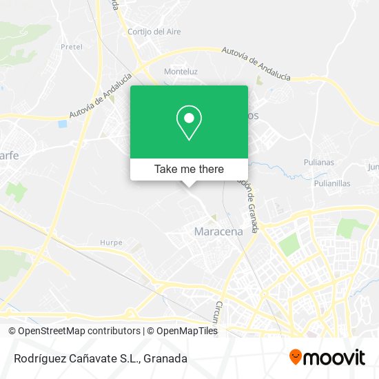 Rodríguez Cañavate S.L. map